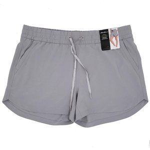 Eddie Bauer Women's Woven Tech Short Grey XL